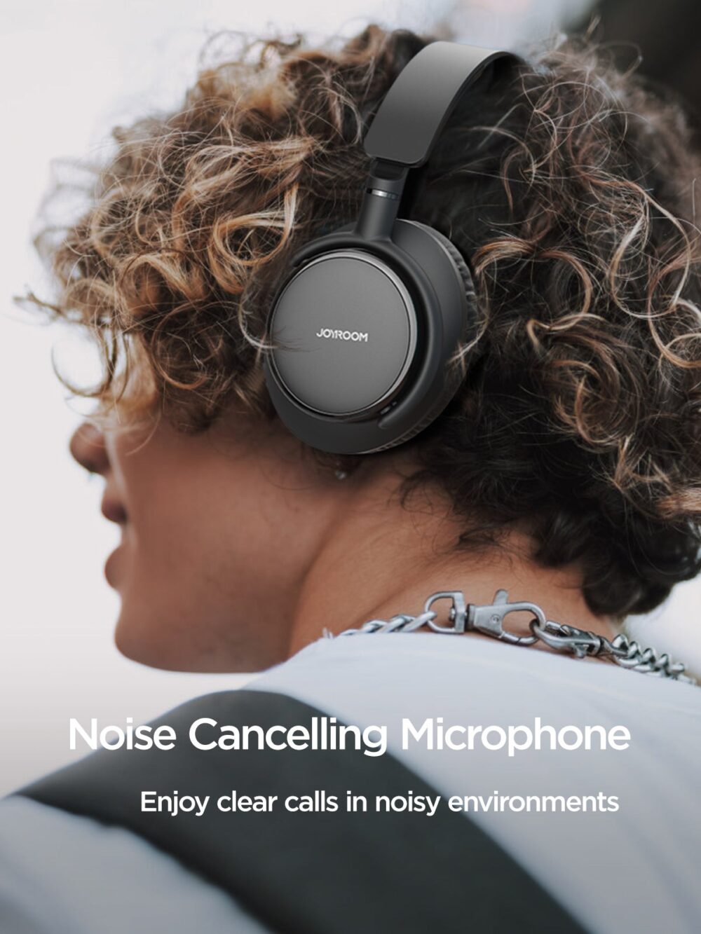 Joyroom JR-OH1 Wireless Bluetooth Headphone – Black | Official Authorized Shop - Image 8