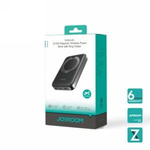 Joyroom JR-PBM12 22.5W Magnetic Wireless Power Bank with Ring Holder 10000mAh